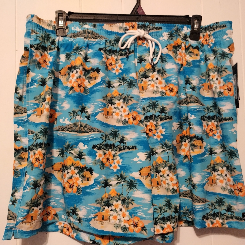 Chaps Mens Shorts with Brief Size XXL